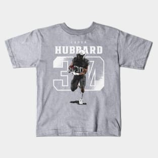 Chuba Hubbard Carolina Number Kids T-Shirt